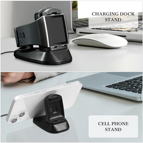 Image of UKCOCO Compatible for Fitbit Blaze Charging Dock, Replacement Charging Stand Station Cradle Holder with USB Cable Compatible for Fitbit Blaze Smart Watch Accessories