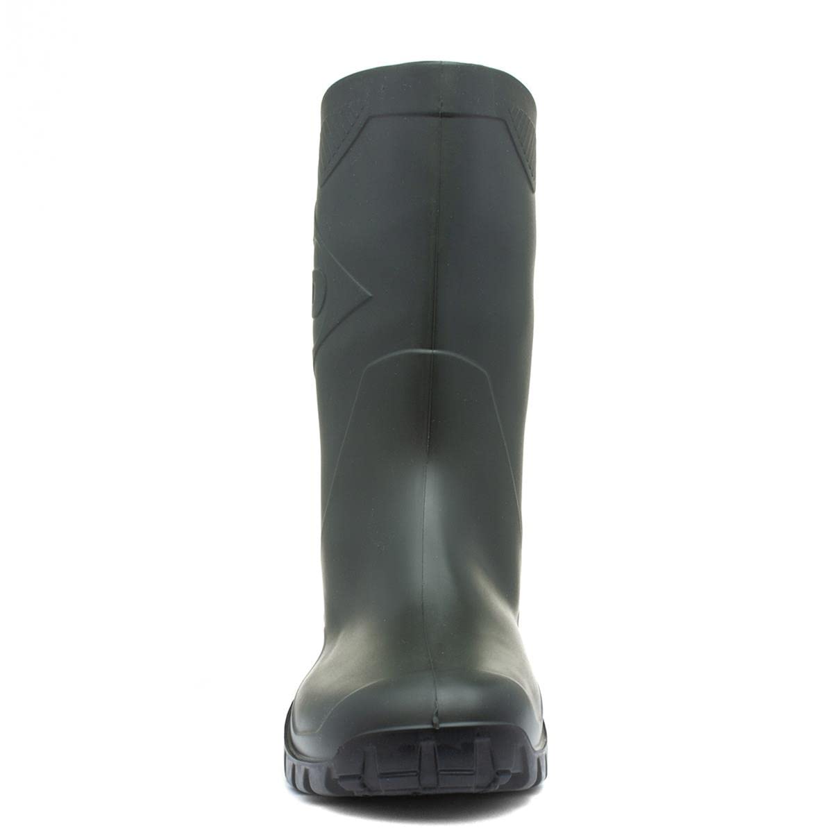 Dunlop Dee 21858-35225 - Stivali Wellington in gomma, unisex, altezza fino al polpaccio, colore verde, Verde (Dark Green), 39 EU