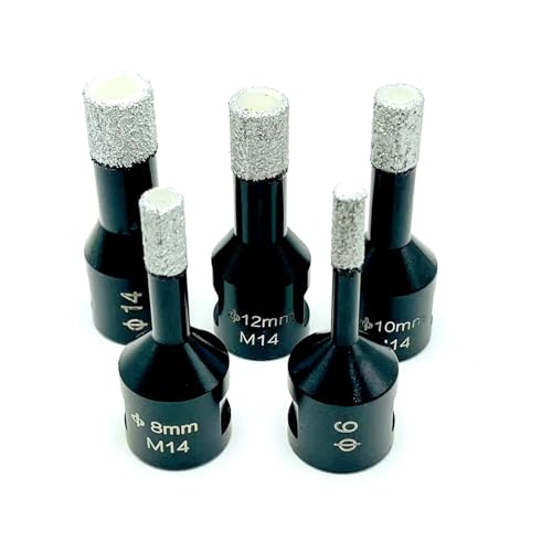 Foret diamanté M14 pour carrelage grès cérame marbre perforateur meuleuse 10 mm - 3