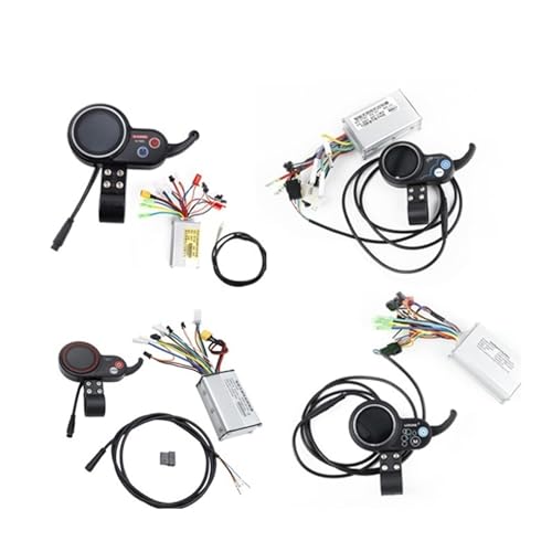 Vexilon Kugoo 用、M4 電動スクーター 36v48v ディスプレイパネル 5/6 ピン通信計器ブラシレスインテリジェントモーターコントローラ 電動スクーターディスプレイ(TF100 6 pins 48V)