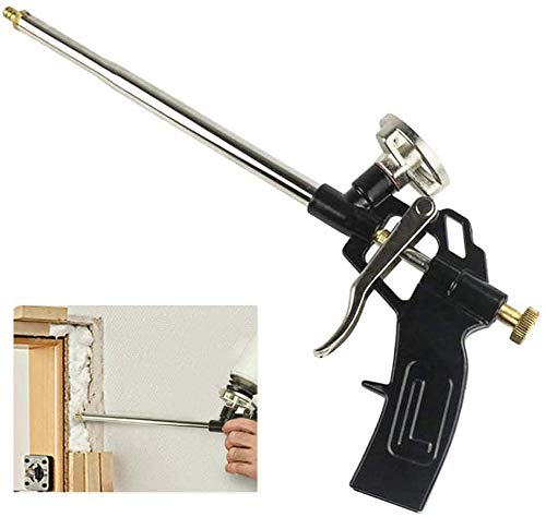 Pistola de espuma negra, profesional para pistola de espuma de poliuretano y...