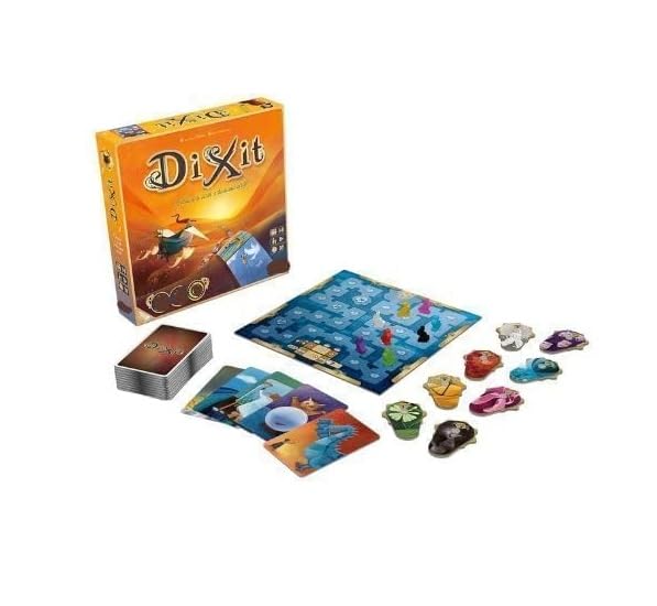 Image of Dixxit Family Board Game for Kids & Adults | Creative Storytelling Card Game | 3-8 Players | Fun Family Party Game | Ages 15+