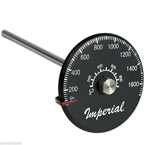 Imperial Flue-Gas Stove Pipe Probe Thermometer 1,700f w/ Magnetic Mount KK0166