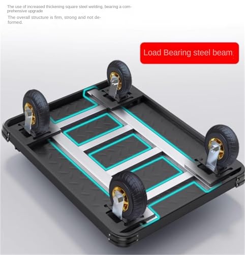 Carretilla plegable para oficina y hogar miniatura 4