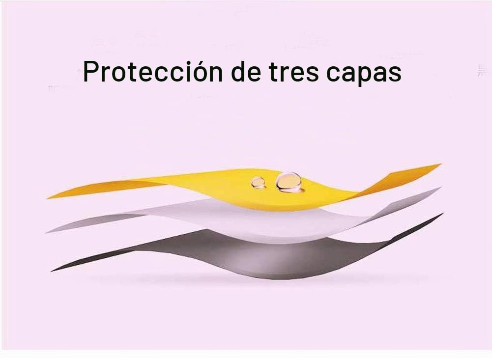 LCY Sombrilla plegable de encaje bordado de doble cubierta anti-UV para mujer, para sol, lluvia, nieve