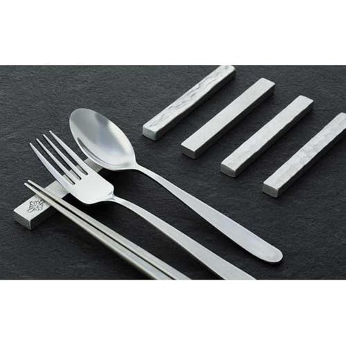 モダンなアルミ鋳物のカトラリーレスト(KAMAHACHI bar L 5本セット)