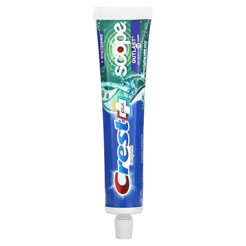 Crest + Scope Outlast Complete Whitening Toothpaste, Mint