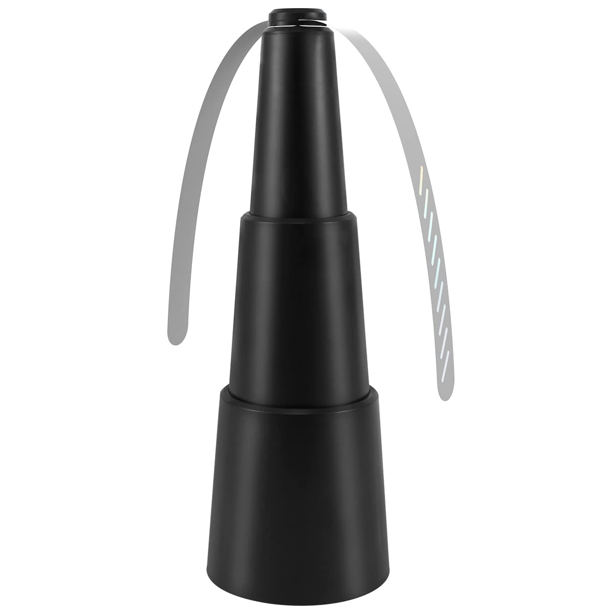 2pcs Fly Fans for Table Effective Portable Fly Repellent Fan Stretchable Battery Powered Fly Spinner with Hanging Hook & Holographic Blades Keep Flies Away for Outdoor Indoor Meal Party BBQ