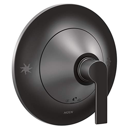 Moen TS2201BL Doux Posi-Temp Valve Trim Kit, Valve Required, Matte Black