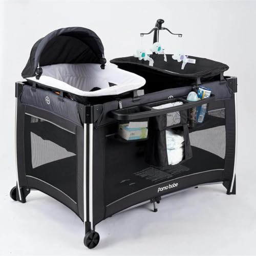 Opiniones y reviews de Cuñas de unión los 10 mejores. 45 Cuna para bebé, Cuna Corral, Cama de bebé, con Moises, portátil, Ajustable, versátil, Varios Modos de Uso, inversión a Largo Plazo