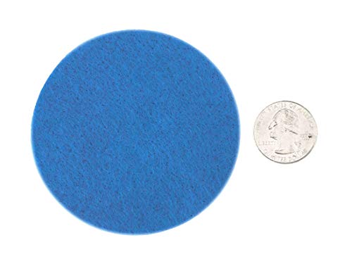 Image of Playfully Ever After Blue Craft Felt Circles (3 Inch - 30pc)
