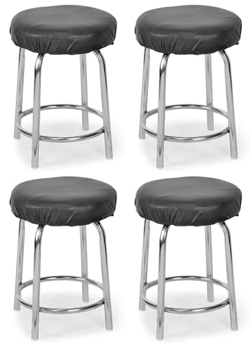 Image of GOYALSON Durable Doctor Medical Stool for Office Home with Comfortable Cushion seat (Black, 4)