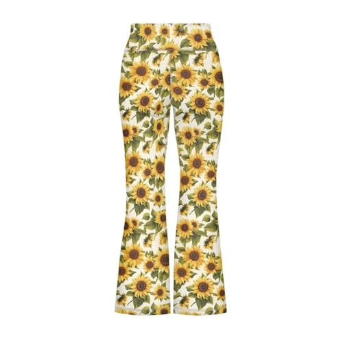 ZFRXIGN Western Girls Flare Leggings Size 5-14 Girls Leggings Tall Slim Graphic Sweatpants for Athletic Wear2