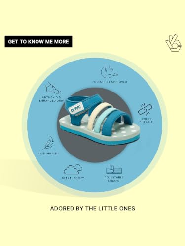 Image of ONYC Premium Butterscotch Kids Sandals for Girls