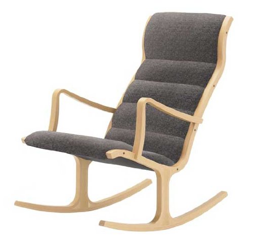 柏木工 美品 希少ナチュラルカラー ロッキングチェア アンティーク