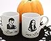 Vintage Macabre Family Funny Handmade Ceramic Mug Set LennyMud by Lorrie Veasey