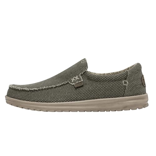 Image of HEYDUDE Mikka Unisex Loafers | Men's & Women's Slip On Shoes | Lightweight & Comfortable | Multiple Sizes & Colors