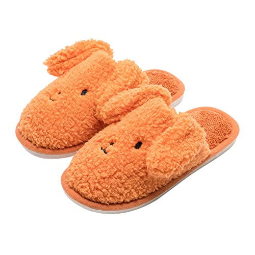 LCYY Cartoon Plush Slippers Winter Indoor Warm Cosplay Shoes Soft Plush Comfy Fuzzy Warm Home Shoes