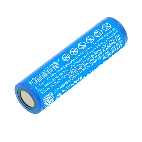 Vsdampj 2600mAh/3.7V Battery Compatible with Nightstick TAC-400, TAC-450, TAC-500, TAC-550, fit P/N: 400-BATT