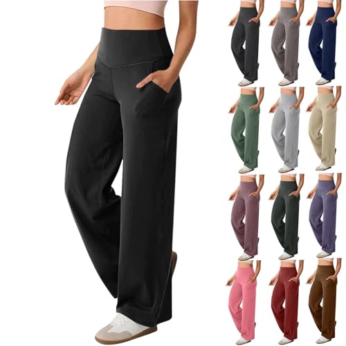 Pantalon de course femme pour le yoga et le sport en tissu stretch