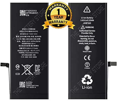 Image of THE BATTERY STORE Original Battery for iPhone 6s A1633, A1688, A1691, A1700 / Battery with 1 Year Warranty**** (H173)