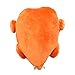 NUOBESTY Ringraziamento Peluche Tacchino Bambola tiro Cuscino Peluche Imbottito scaldamani Cuscino per Regali Decorazione della tavola Festa del Ringraziamento