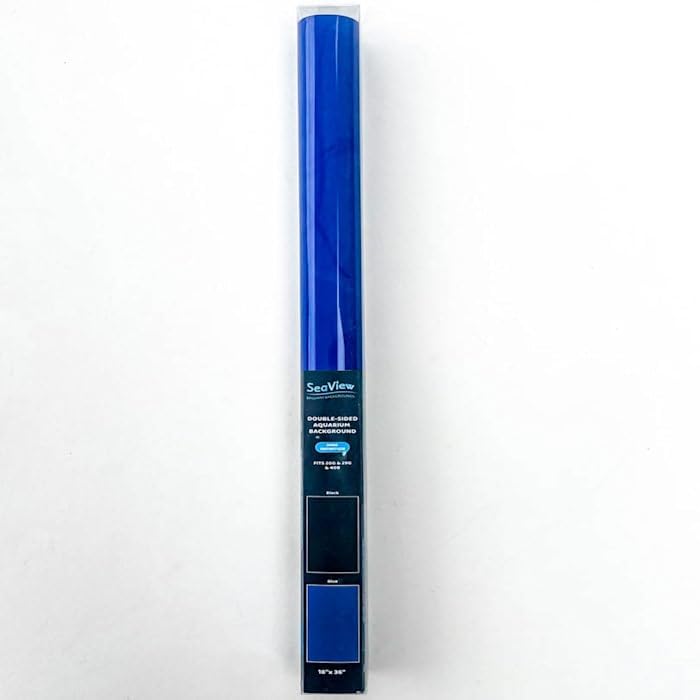 SEAVIEW Brilliant Backgrounds Deep Sea Blue/Midnight Black 18" L X 36" W