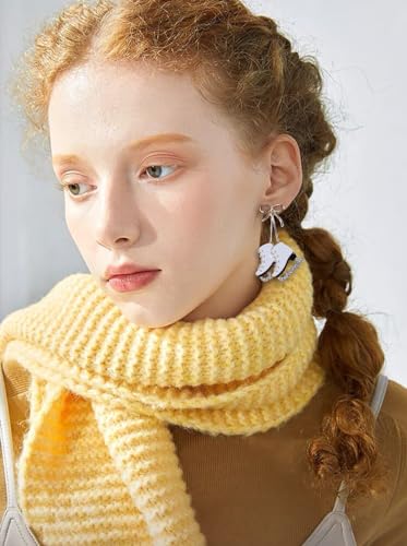 Dainty Skating Shoes Bow Knot Dangle Drop Stud Earrings Crystal Cubic Zirconia Ice Skate Dangling Statement Earring Fashion Christmas Jewelry Gifts for Skater2