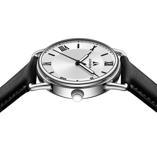 Image of LN LENQIN Mens Watches Unisex Military Sport Nylon Strap Stylish Luminous Fashion Analog Quartz Watch for Men Waterproof Army Tactical Casual Wristwatch