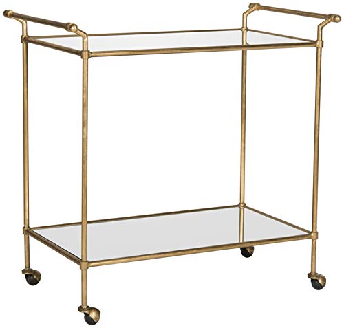 Safavieh Home Collection Felicity Gold Bar Cart
