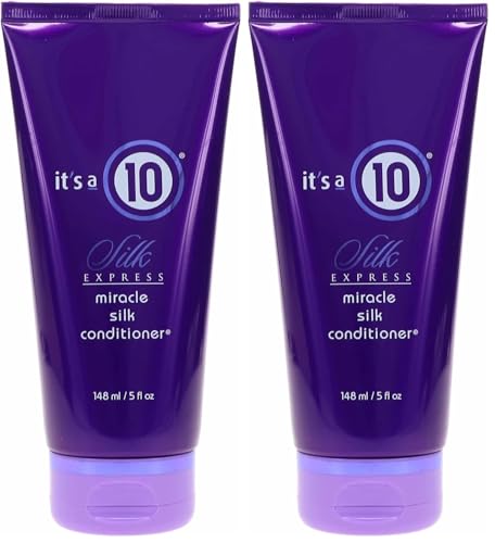 It's A 10 Silk Express Miracle Silk Conditioner for Unisex, 5 Ounce (Pack of 2)