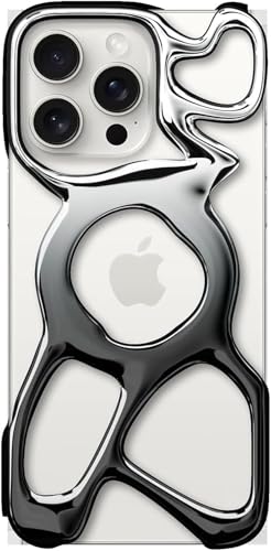 Angry miao Emptiness Phone Case for iPhone 16 Pro Max (Only), MagSafe Compatible, 22g Lightweight, Heat Dissipating, Ample Protection