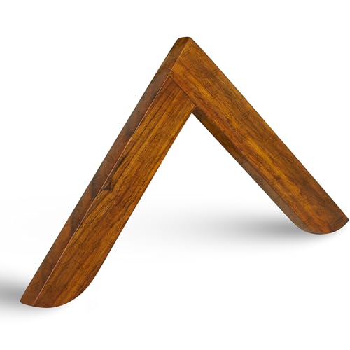 Juego masónico de cuadrante y compás de madera de 6.5 pulgadas miniatura 7