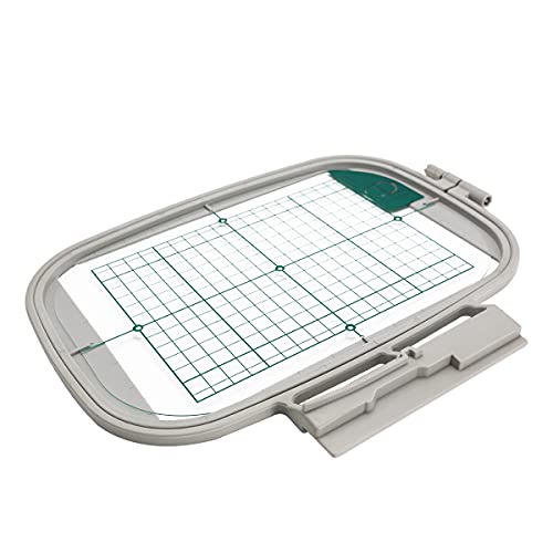 Image of Sew Tech Embroidery Hoop for Brother, 5x7in 130x180mm SA429 Frame | Fits ULT2001 ULT2001C ULT2001N ULT2002D ULT2003D Galaxie 3000 3000C 3000D 3100 3100D Brother; Baby Lock Ellageo Machine