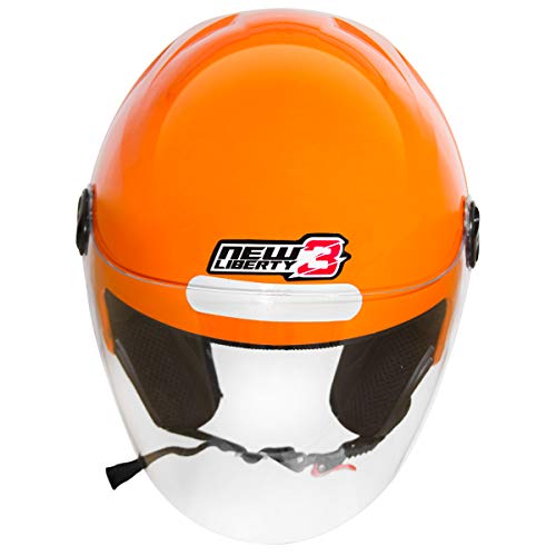 Pro Tork Capacete New Liberty Three 58 Laranja