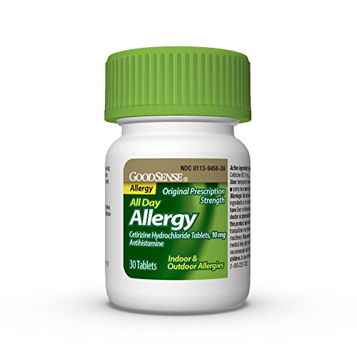 Image of GoodSense Allergy Relief Cetirizine HCl 10 mg Tablets, 30 Count