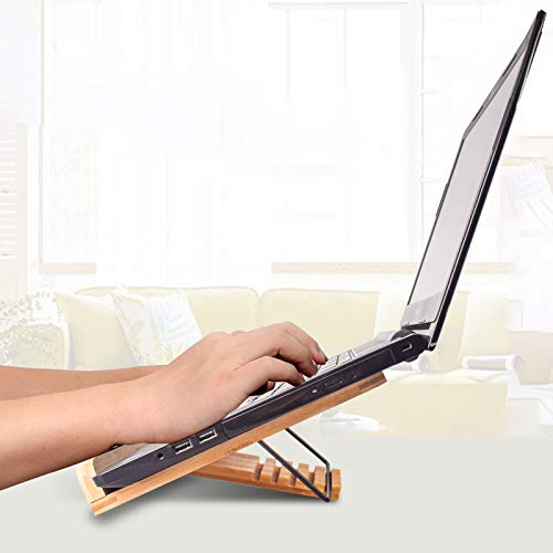 Wishacc WS-BSZ02 Bamboo Book Stand Cookbook Holder thumb #8