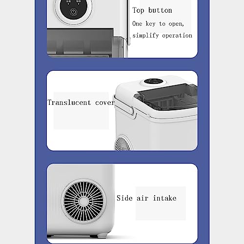 Máquina para hacer hielo portátil compacto para encimera miniatura 3