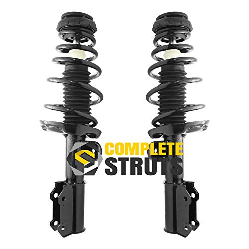 COMPLETESTRUTS Front Quick Complete Strut Assemblies with Coil Springs Replacement for 2012-2015 Chevrolet Cruze - Set of 2