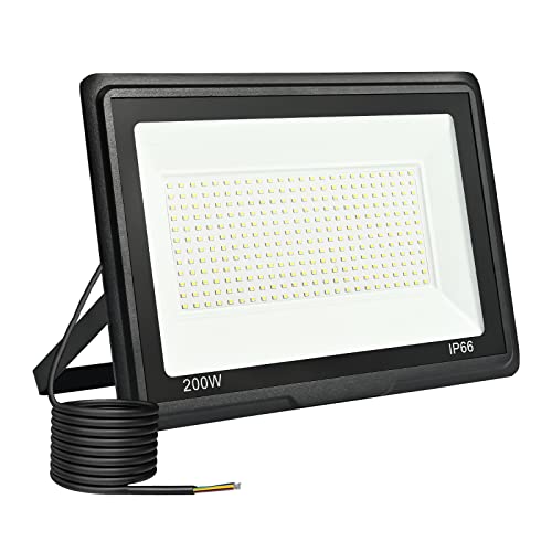 Faretto LED Esterno 100W - 10000 Lumen, Bianco Freddo 6500K, IP67 Impermeabile, Per Giardino E Garage - Foto 3