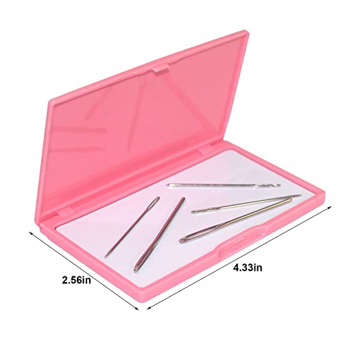 Image of 1 Piece Sewing Storage Case Magnetic Needle Storage Case Portable Magnetic Needle Keeper Cross Stitch Sewing Knitting Pin Holder Case Organizer