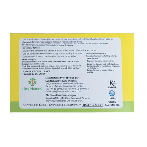 LINK NATURAL Samahan Tea x 100 Sachets