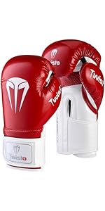 Twisto Boxing Gloves Sparring X7 Pro Series, Muay Thai Kickboxing Pro Heavy Training, Bag Gloves,...