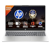 HP 15 Laptop, AMD Ryzen 5 7520U (16GB DDR5,512GB SSD) Win11,M365