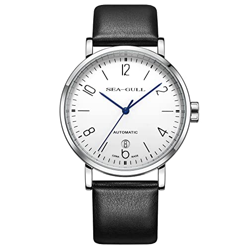 SEA-GULL 2022 Seagull Mens Automatic Mechanical Watch Official Authentic Bauhaus Business Casual Mechanical Wristwatch 40mm dial for men strappy
