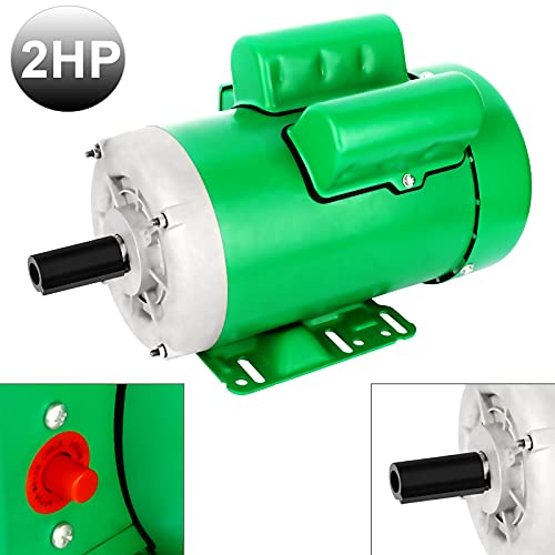 2Hp Electric Motor Farm Duty Single Phase Motor 1725Rpm 115/230V 145T Tefc Cw/Ccw 4Pole #TOP5