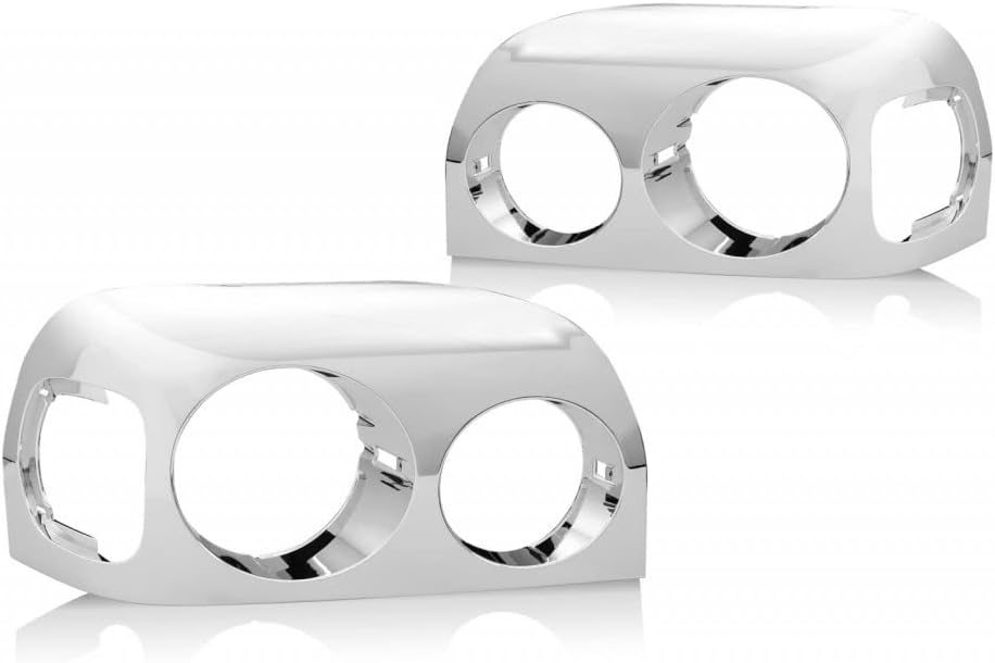 For Freightliner Century Headlight Bezel 1996-2005 Driver Side Chrome | Replacement For A06-20711-003