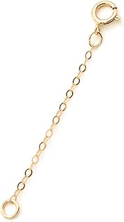 [ジュエリーショップエム] 14KGF ネックレス チェーン 延長 長さ調節 アジャスター レディース 金属アレルギー対応 日本製