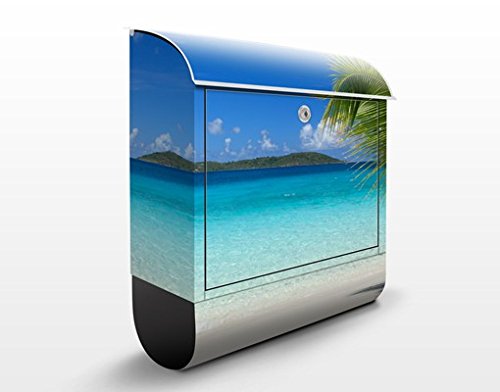 Preisvergleich Produktbild Briefkasten mit Zeitungsrolle Perfect Maledives 46cm x 39cm