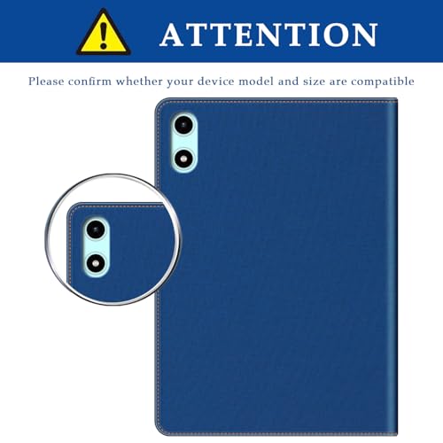 Coque protectrice Teclast P50 Mini anti-rayure étui cuir souple bleu - 2